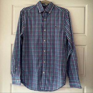 Vineyard Vines Long Sleeve Button Down Whale Shirt